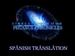 Stargate - Empire at War: Pegasus Chronicles - Spanish translation